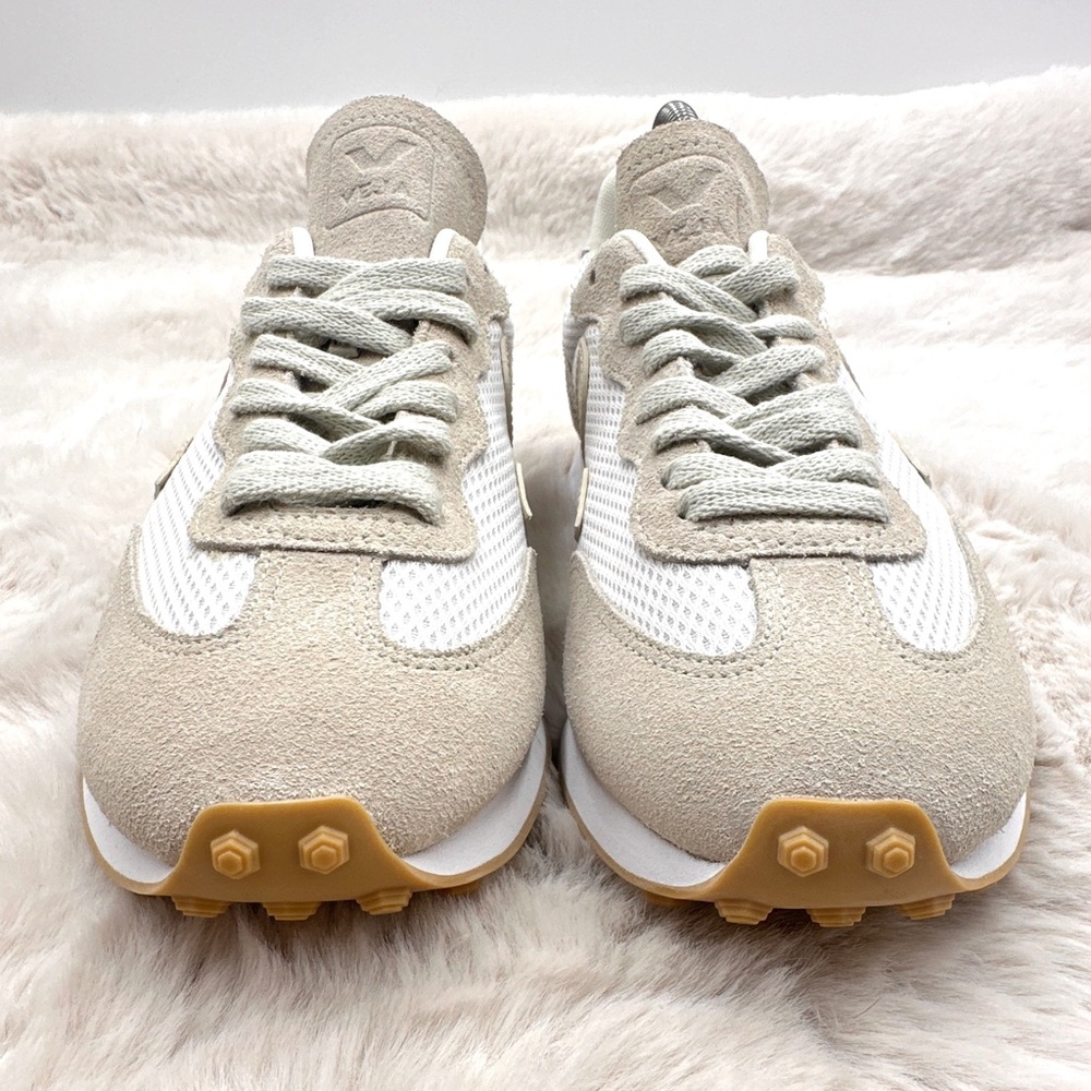 Veja Rio Branco Sneakers white mesh Suede Pierre / Natural Anthropologie 8 - Picture 8 of 16